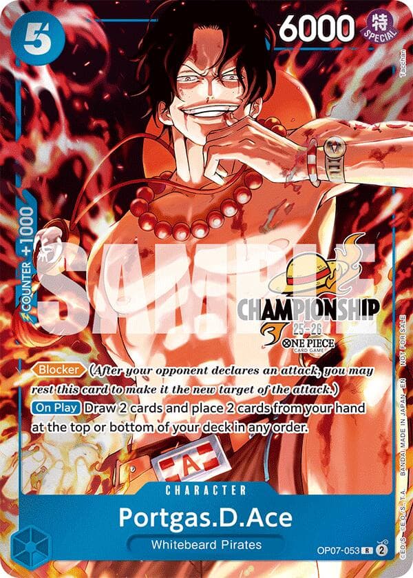 Portgas.D.Ace (CS 25-26 Celebration Pack) — One Piece Promotion Cards card