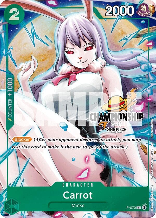 Carrot (CS 25-26 Event Pack Finalist Ver.) — One Piece Promotion Cards card