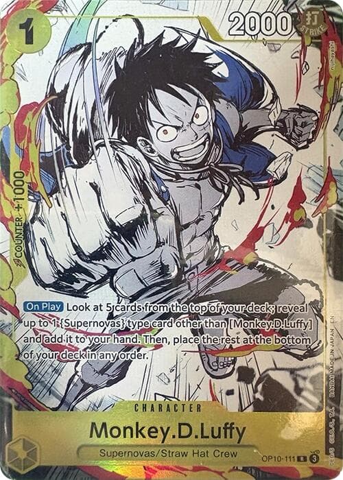 Monkey.D.Luffy (Premium Card Collection -6 assort vol.1-) — One Piece Promotion Cards card