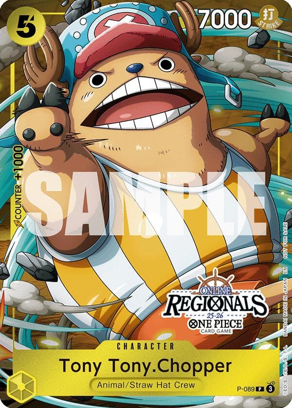 Tony Tony.Chopper (Online Regional Participation Pack 2025 Vol.2) — One Piece Promotion Cards card