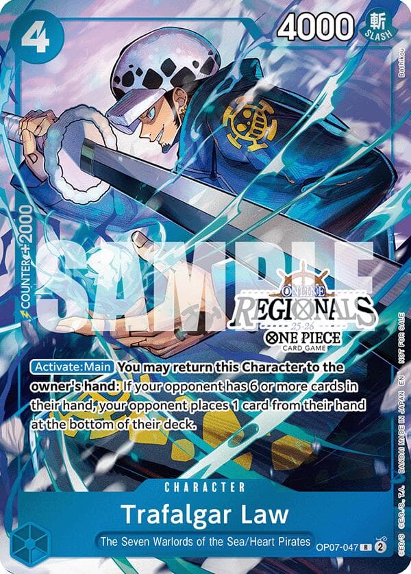 Trafalgar Law (Online Regional Participation Pack 2025 Vol.2) — One Piece Promotion Cards card