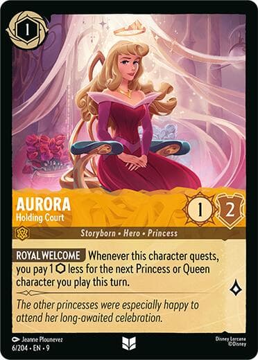 Aurora - Holding Court — Fabled card