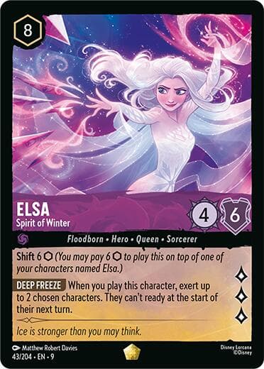 Elsa - Spirit of Winter — Fabled card