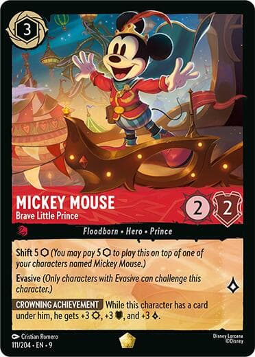 Mickey Mouse - Brave Little Prince — Fabled card