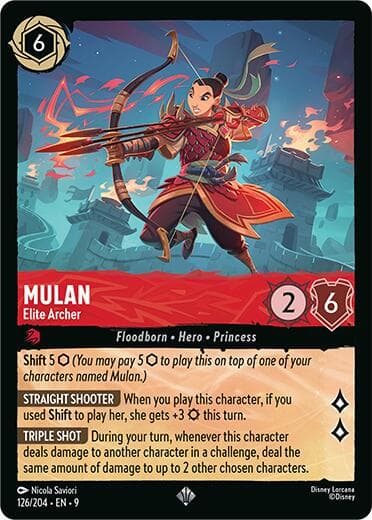 Mulan - Elite Archer — Fabled card