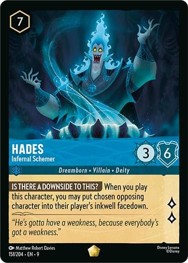 Hades - Infernal Schemer — Fabled card
