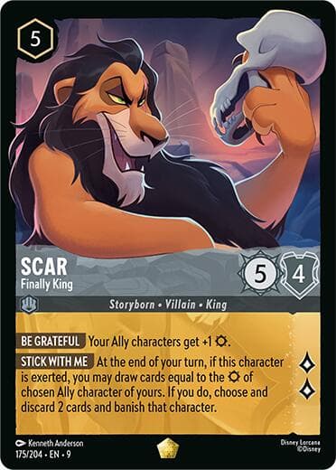 Scar - Finally King — Fabled card