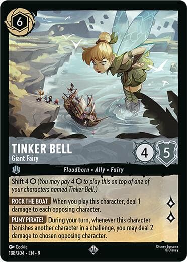 Tinker Bell - Giant Fairy — Fabled card
