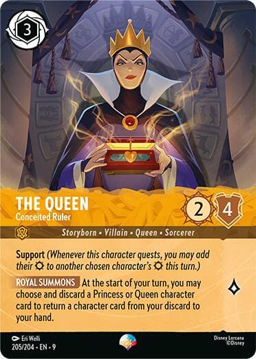 The Queen - Conceited Ruler (Epic) — Fabled card