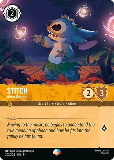 Stitch - Alien Dancer (Epic) — Fabled card