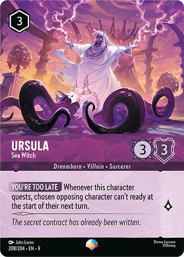 Ursula - Sea Witch (Epic) — Fabled card