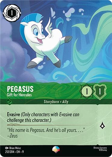 Pegasus - Gift for Hercules (Epic) — Fabled card