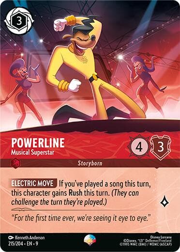 Powerline - Musical Superstar (Epic) — Fabled card
