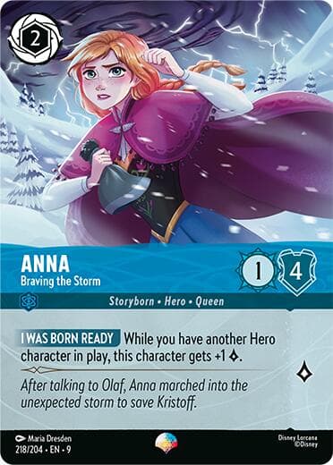 Anna - Braving the Storm (Epic) — Fabled card