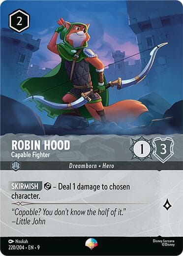 Robin Hood - Capable Fighter (Epic) — Fabled card