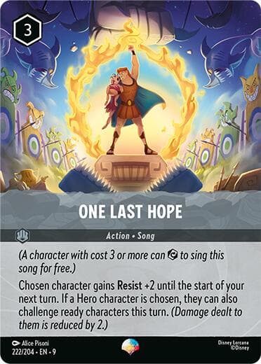 One Last Hope (Epic) — Fabled card