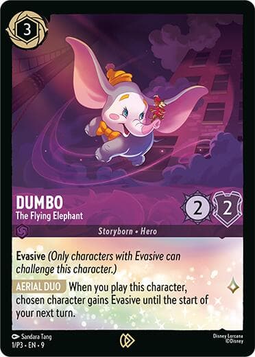 Dumbo - The Flying Elephant — Disney Lorcana Promo Cards card