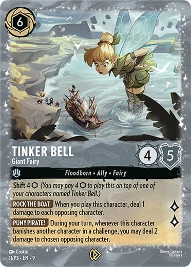 Tinker Bell - Giant Fairy — Disney Lorcana Promo Cards card