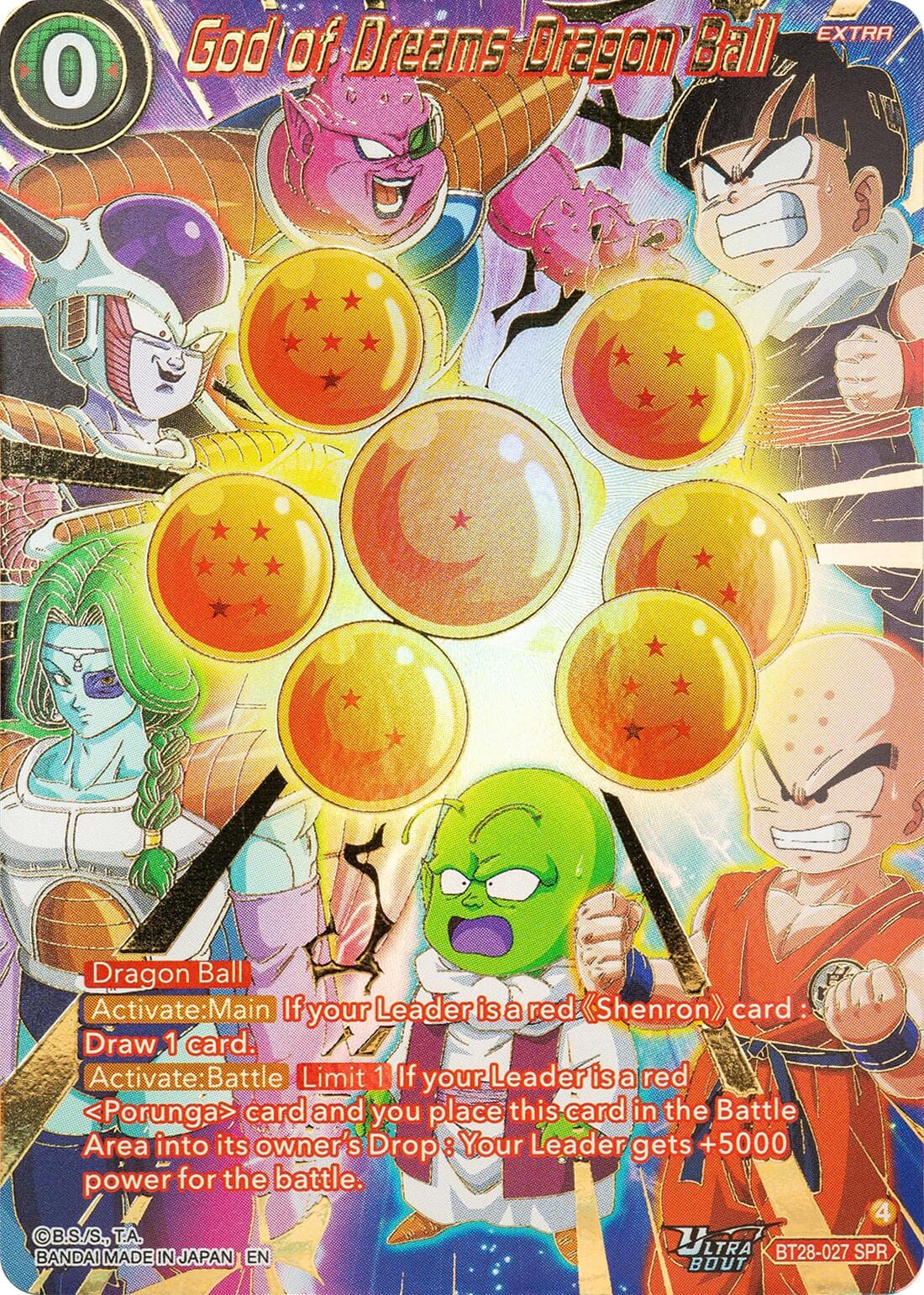 God of Dreams Dragon Ball (SPR) — Prismatic Clash card