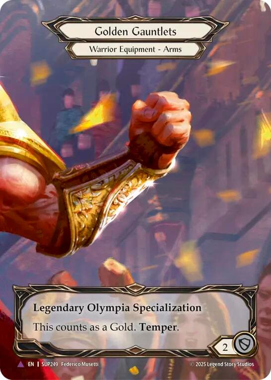 Golden Gauntlets (Marvel) — Super Slam card