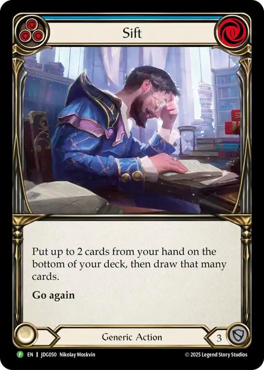 Sift (Blue) - JDG050 — Flesh and Blood: Promo Cards card