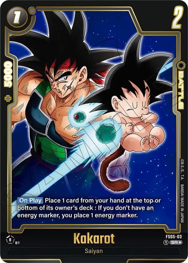 Kakarot (Alternate Art) — Starter Deck 5: Bardock Alternate Art Reprints card