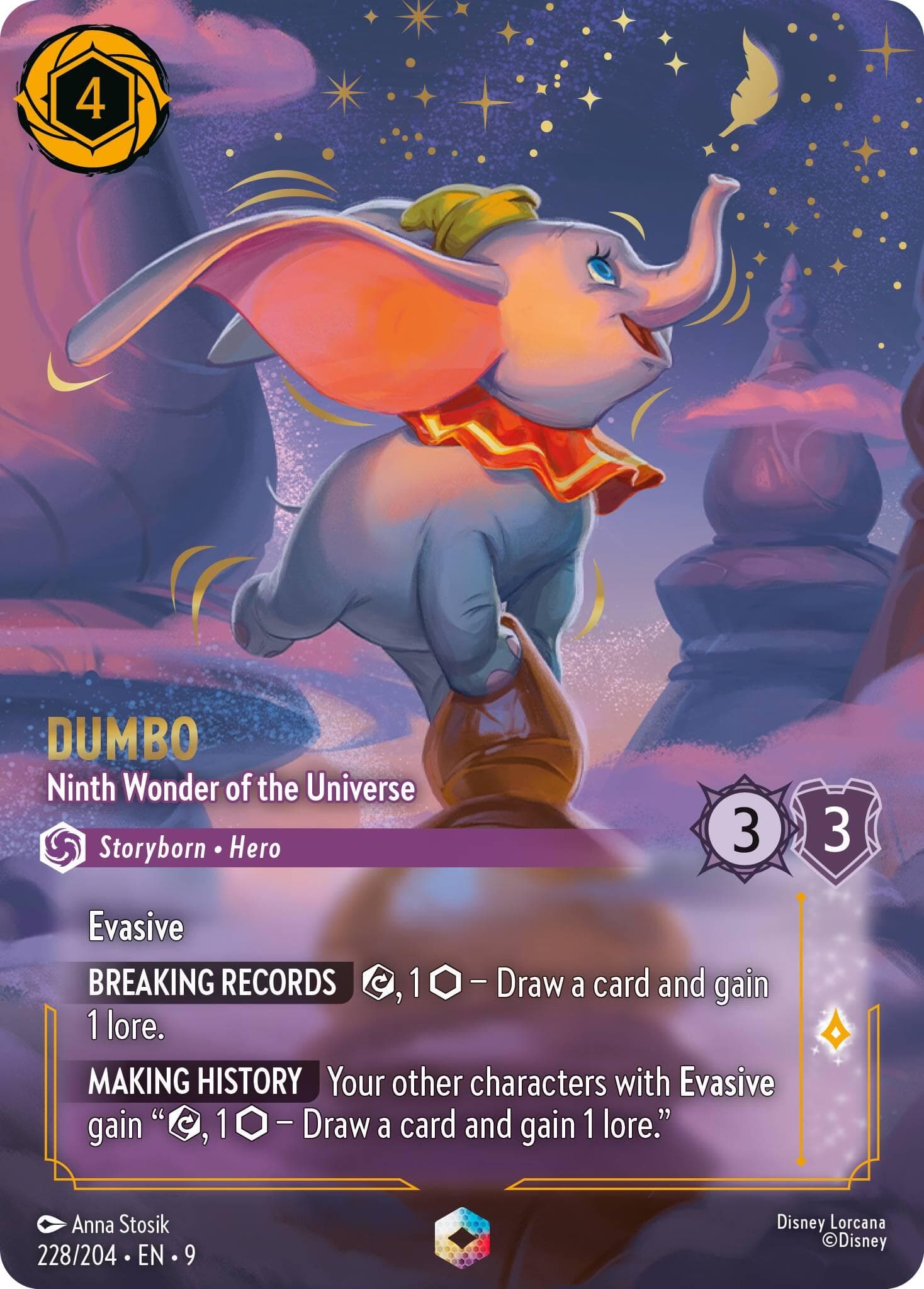 Dumbo - Ninth Wonder of the Universe (Enchanted) — Fabled card