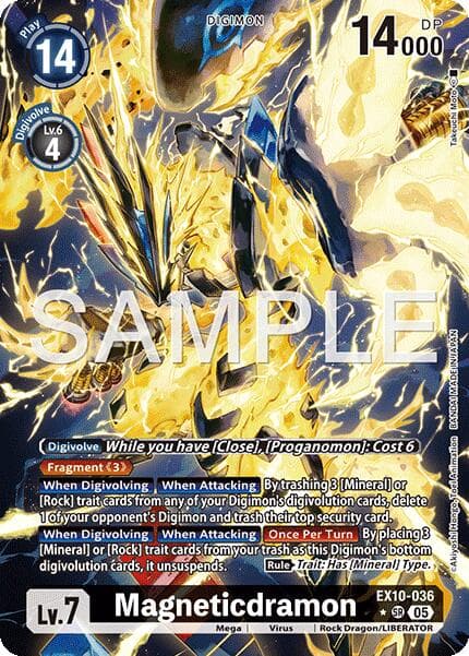 Magneticdramon (Alternate Art) — Sinister Order card