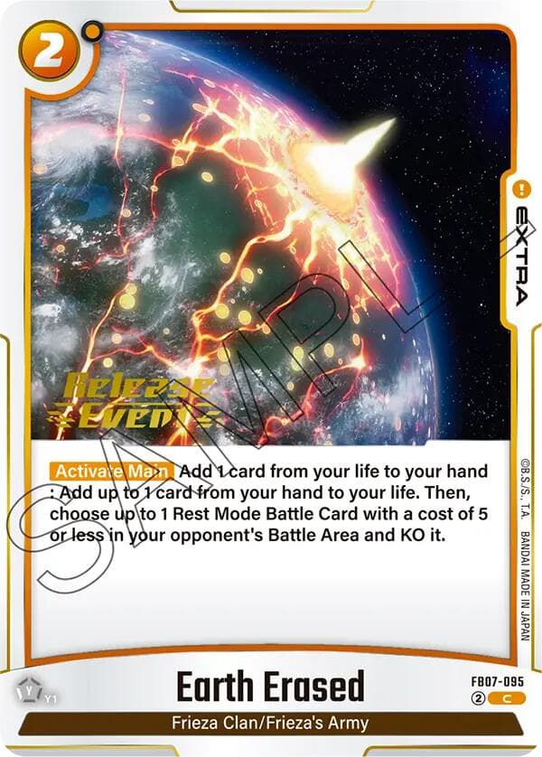 Earth Erased — Wish For Shenron Release Event Cards card