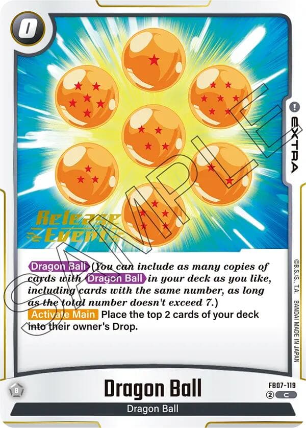 Dragon Ball — Wish For Shenron Release Event Cards card