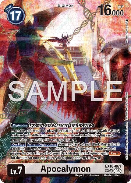 Apocalymon (SP) — Sinister Order card