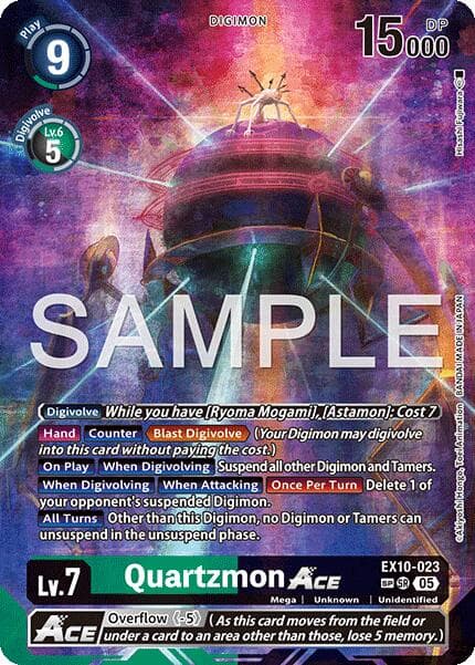 Quartzmon ACE (SP) — Sinister Order card