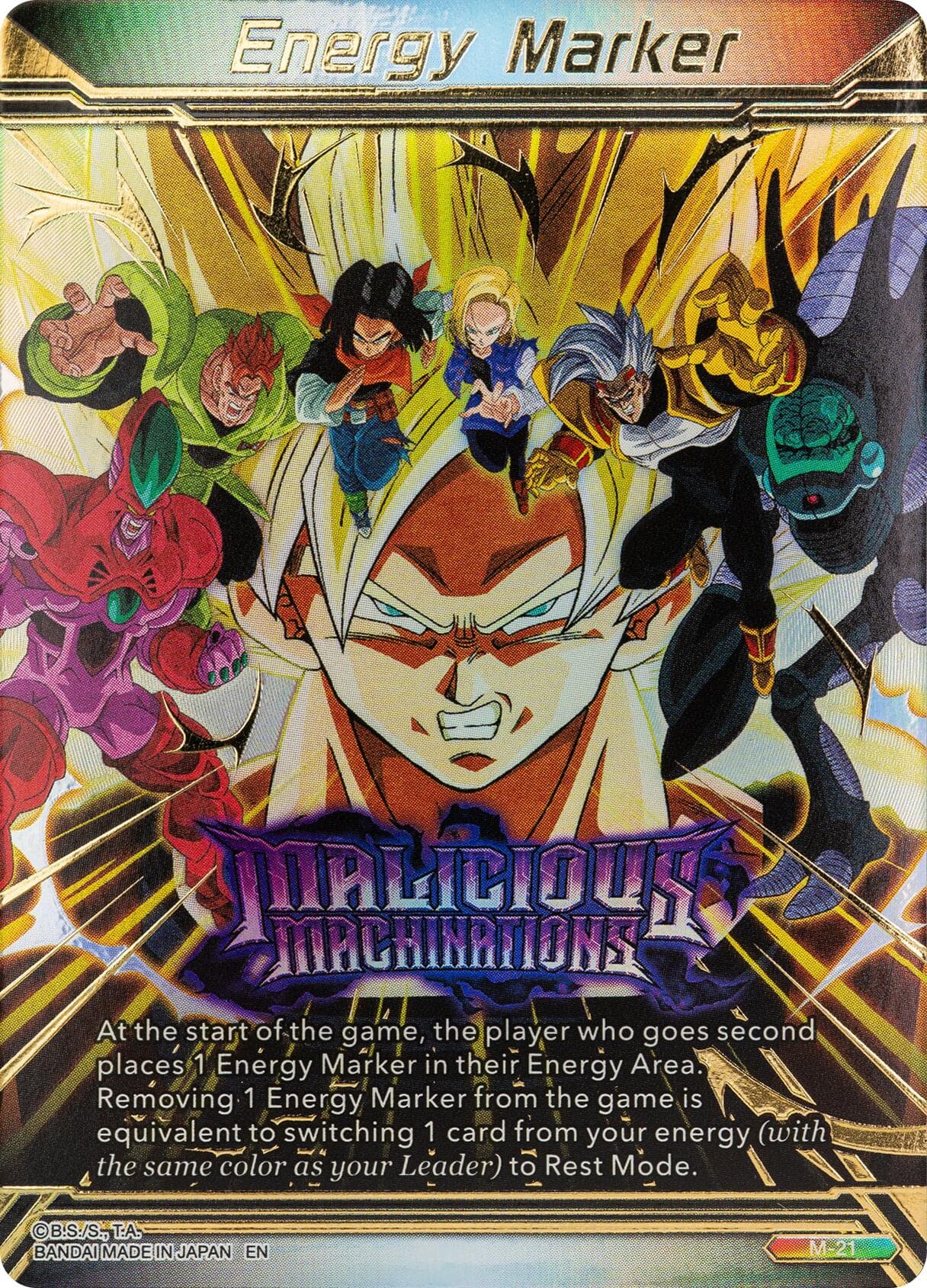 Energy Marker - Malicious Machinations (M-21) — Prismatic Clash card
