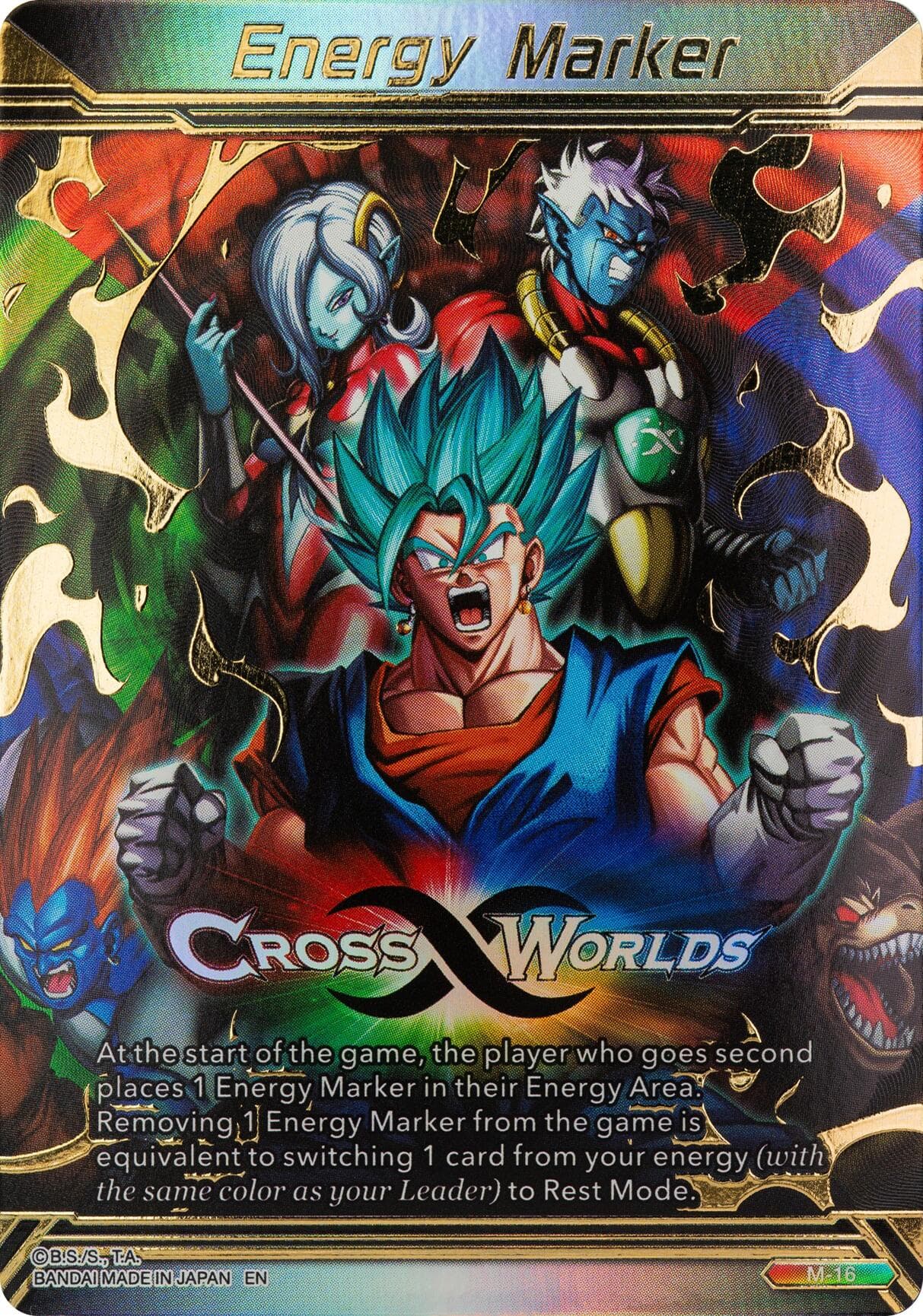 Energy Marker - Cross Worlds (M-16) — Prismatic Clash card