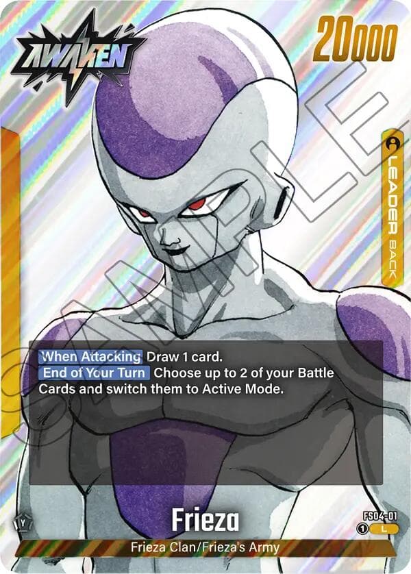 Frieza - FS04-01 — Manga Booster 02 card