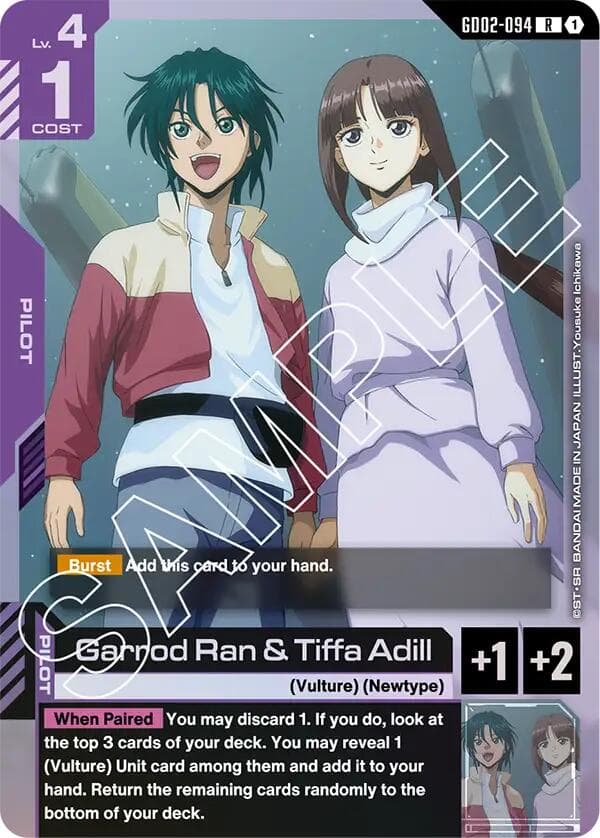 Garrod Ran & Tiffa Adill — Dual Impact card