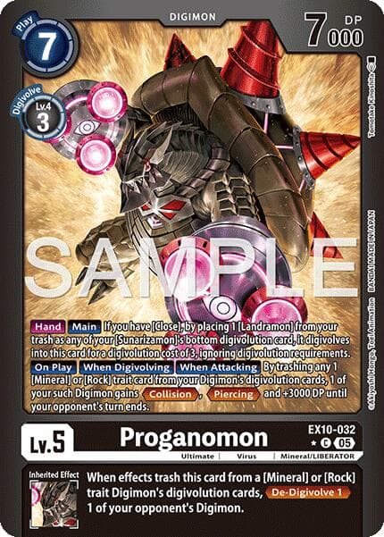 Proganomon (Limited Foil) — Sinister Order card