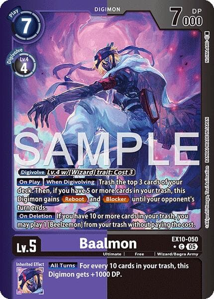 Baalmon (Limited Foil) — Sinister Order card