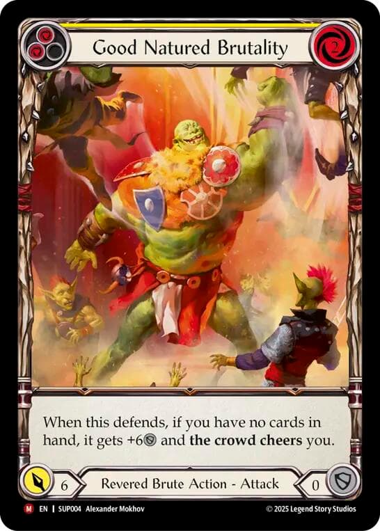 Good Natured Brutality (Extended Art) — Super Slam card