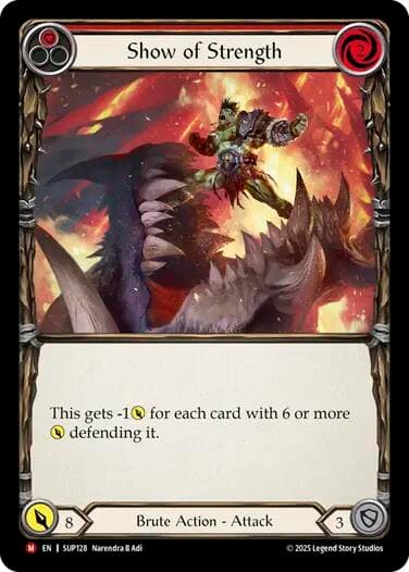Show of Strength — Super Slam card