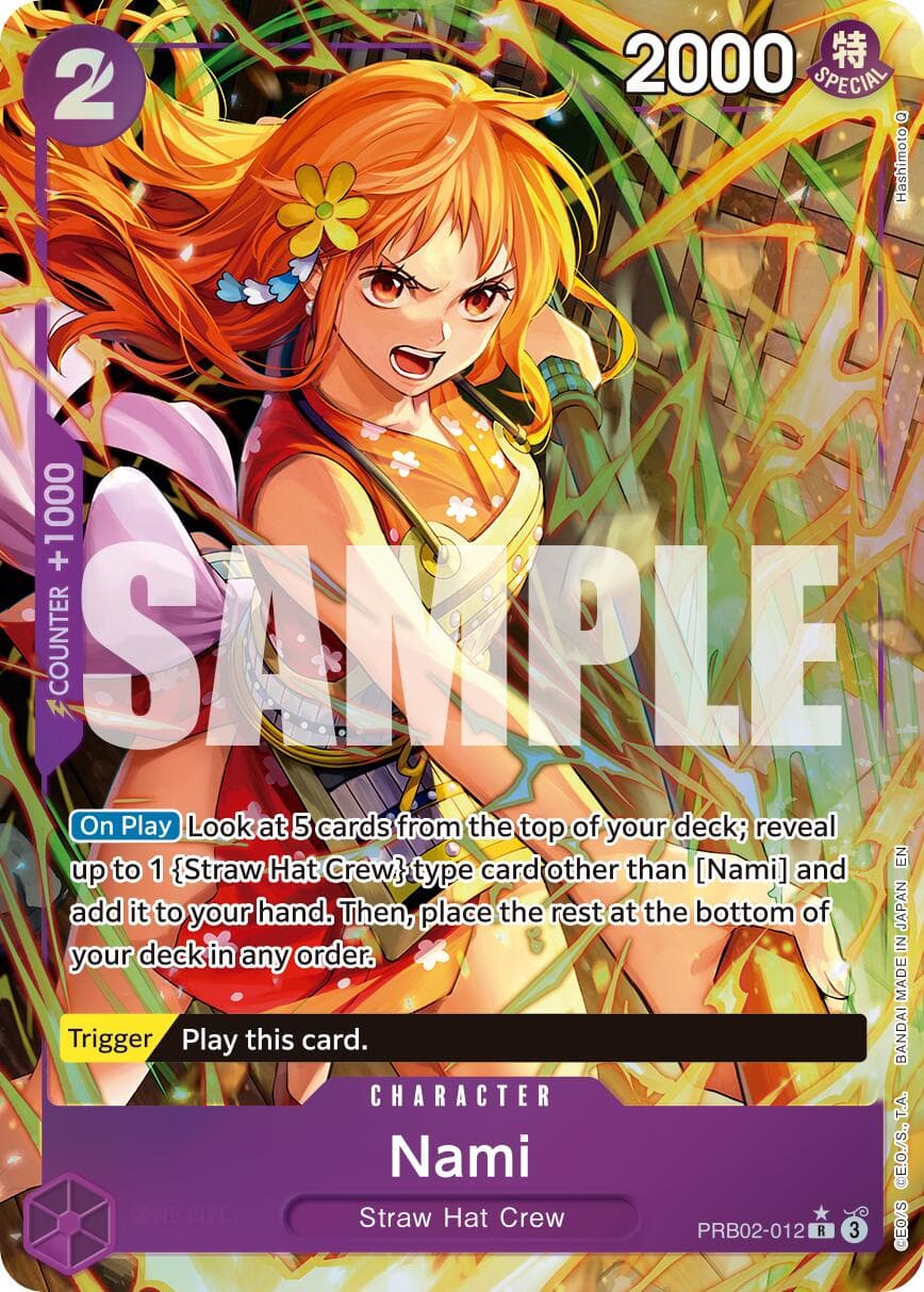 Nami (Alternate Art) — Premium Booster -The Best- Vol. 2 card