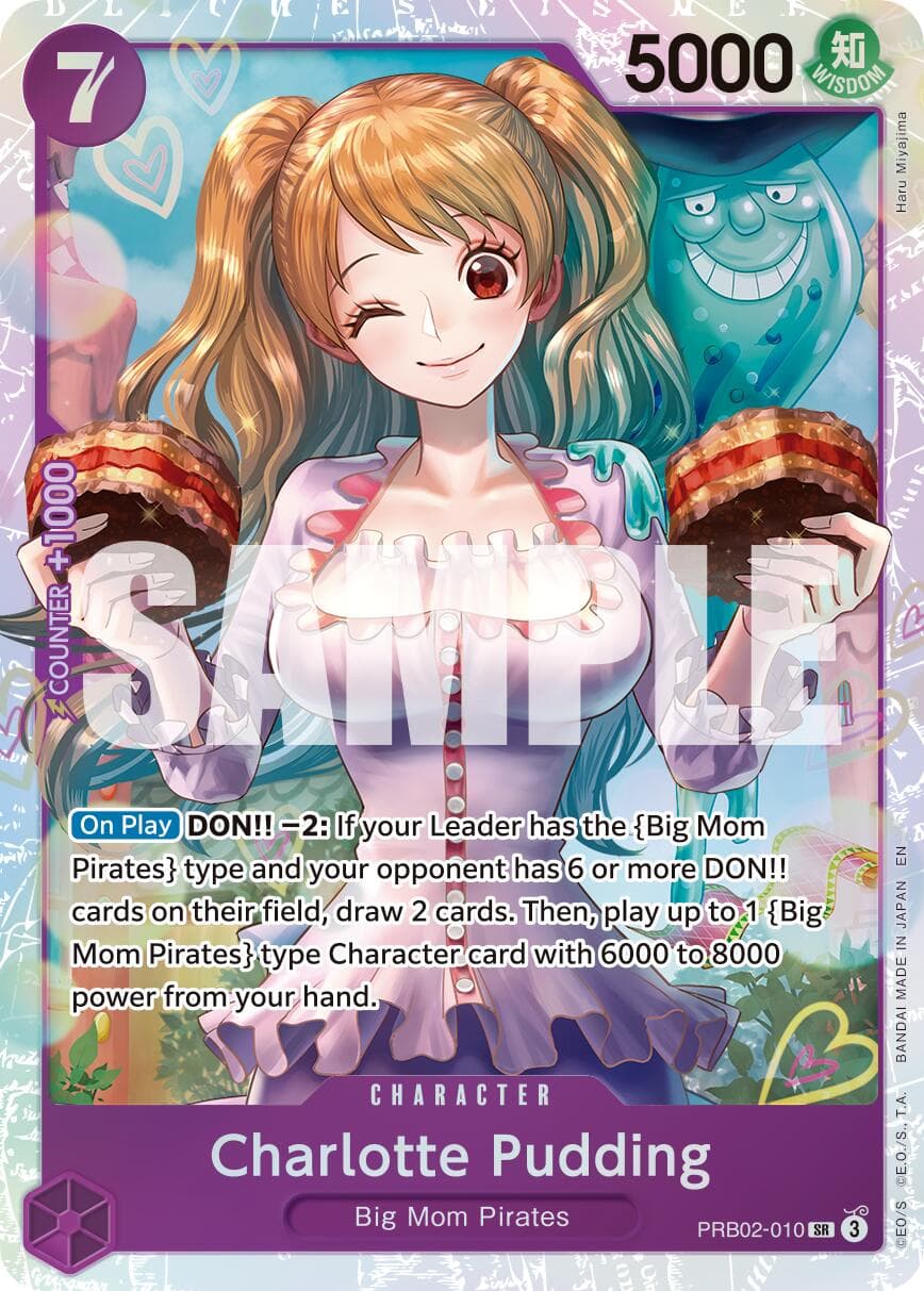 Charlotte Pudding - PRB02-010 — Premium Booster -The Best- Vol. 2 card