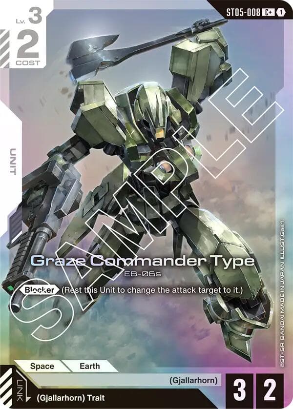 Graze Commander Type (C+) — Starter Deck 05: Iron Bloom card