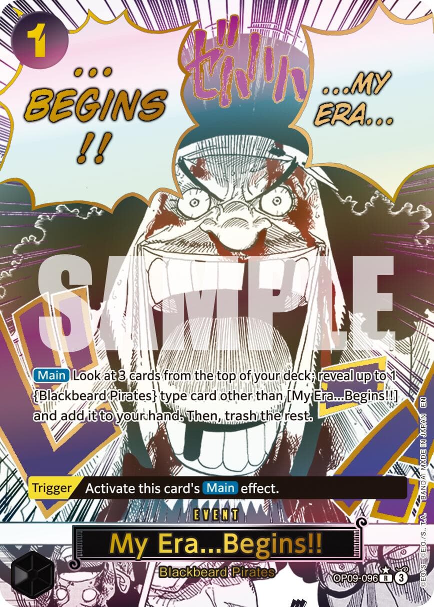 My Era...Begins!! (Alternate Art) — Premium Booster -The Best- Vol. 2 card