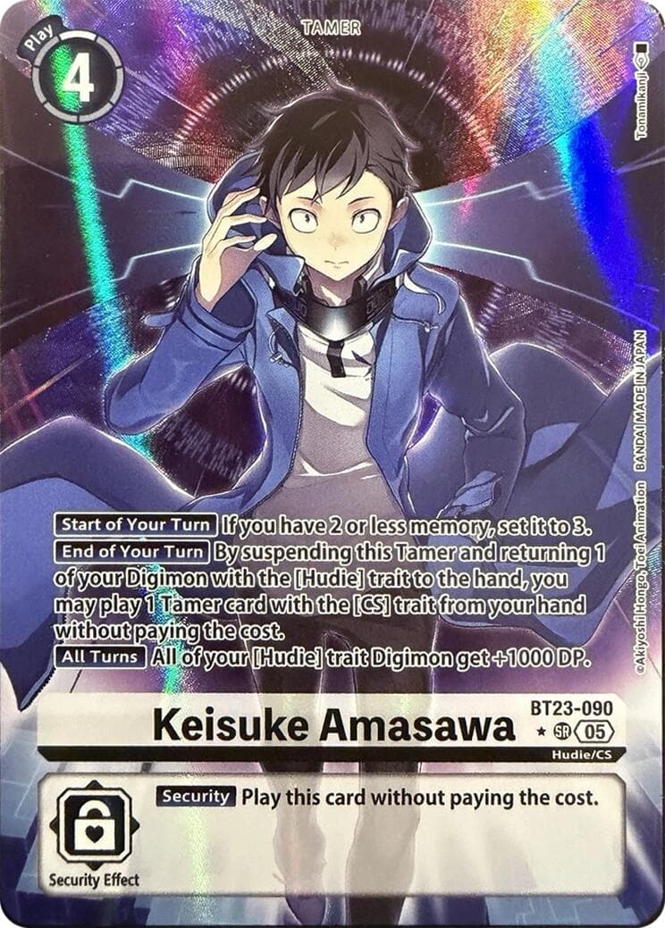Keisuke Amasawa (Alternate Art) — Hackers' Slumber card