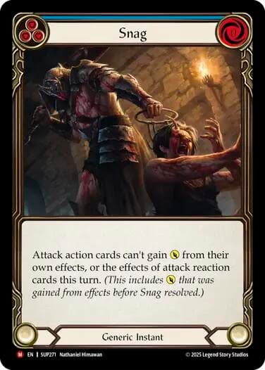 Snag — Super Slam card