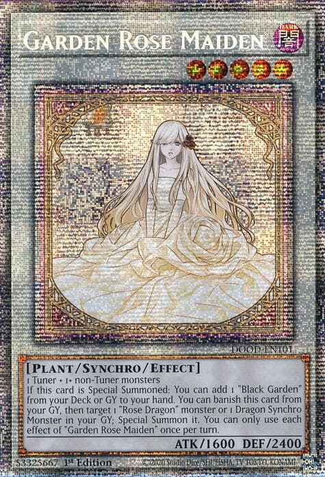 Garden Rose Maiden — Doom of Dimensions card