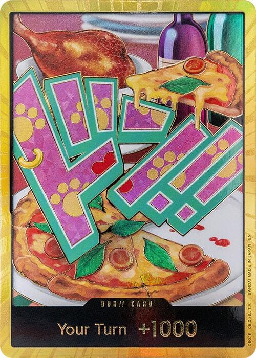 DON!! Card (Bonney) (Gold) — Premium Booster -The Best- Vol. 2 card
