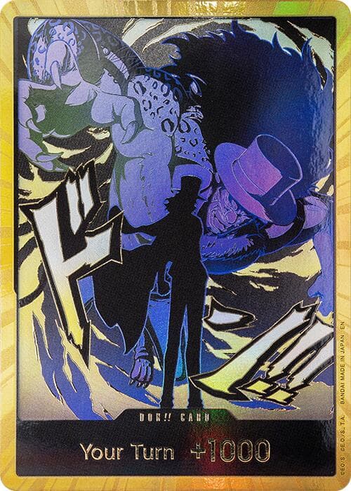 DON!! Card (Rob Lucci) (Gold) — Premium Booster -The Best- Vol. 2 card