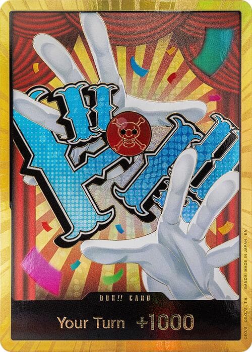 DON!! Card (Buggy) (Gold) — Premium Booster -The Best- Vol. 2 card